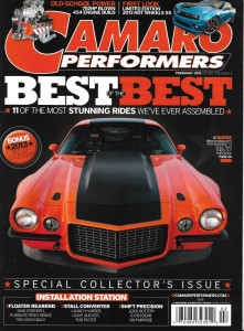 CAMARO PERFORMERS 2013 FEB - 11 BEST OF THE BEST, SPECIAL COLLECTOR'S ISSUE